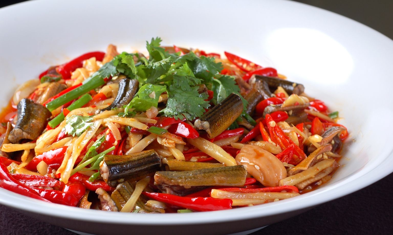 美食图片欣赏——美味鳝鱼菜肴05