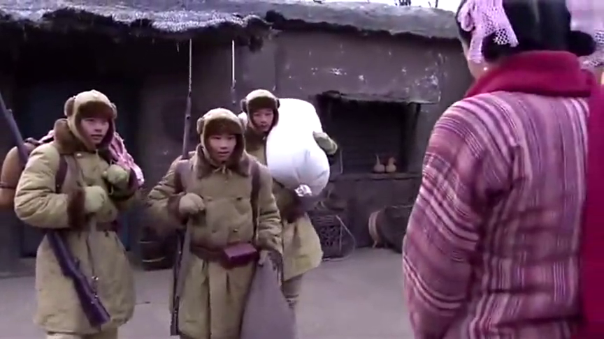 日本鬼子进村花姑娘用美人计一个一个杀死鬼子真解气