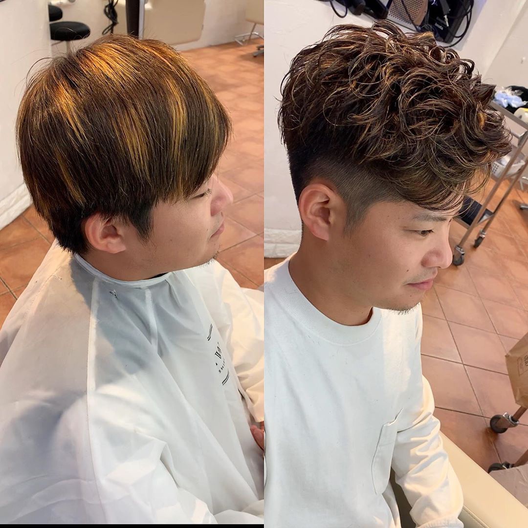 男生微卷烫发发型,这8款今年很流行,想烫发别错过