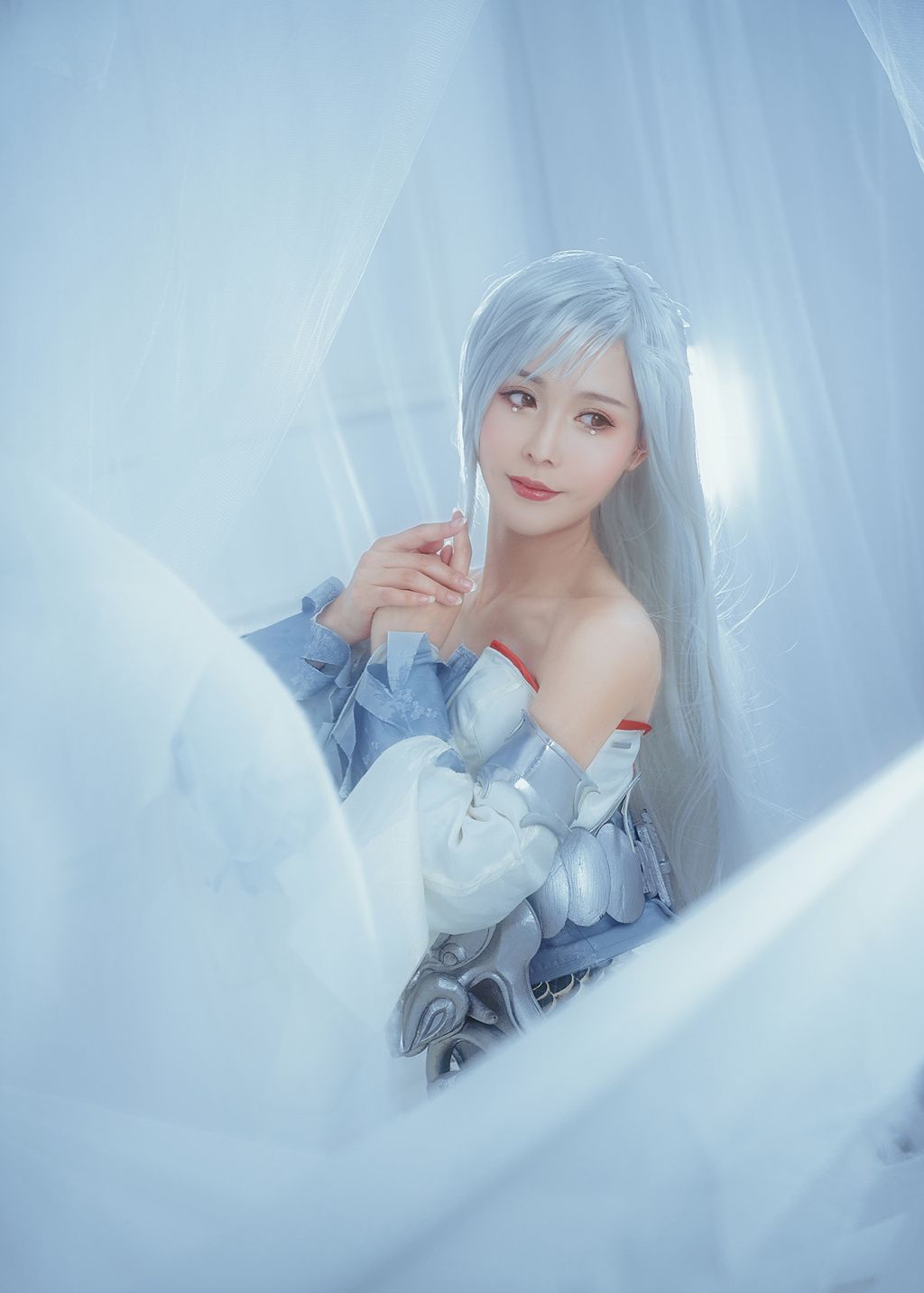 网易天谕小玉虚cos这么美丽动人表里如一的少女