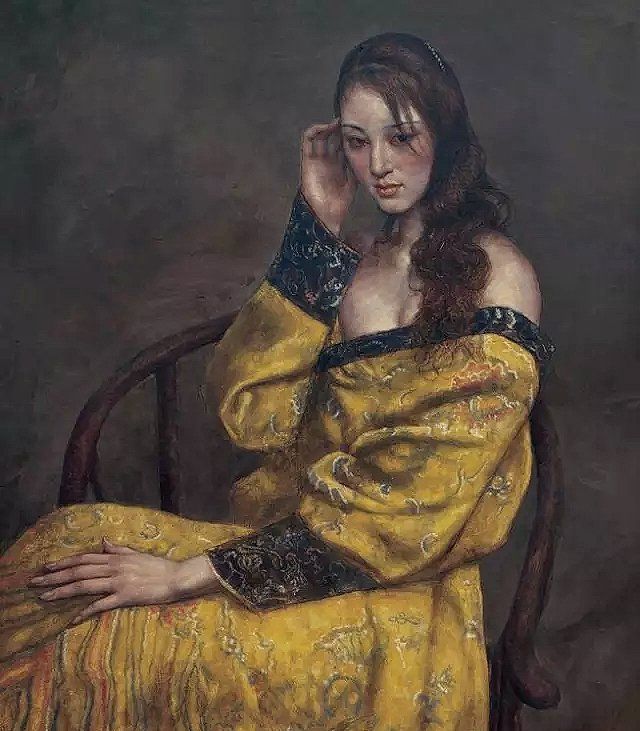 捕捉人物真实的表情展现生活切实的瞬间––何力怀油画作品