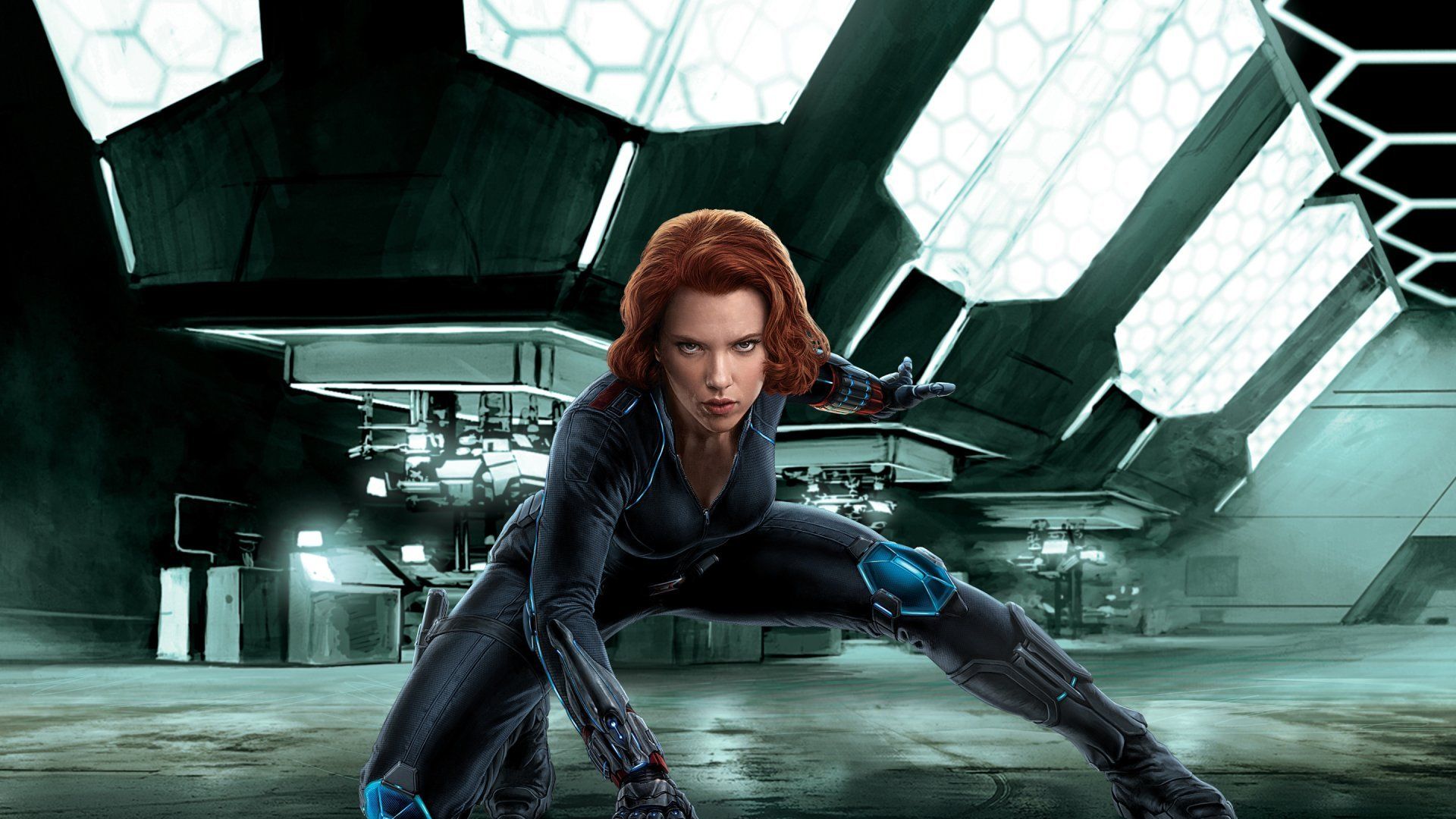 黑寡妇超清壁纸图,待机背景不错的选择