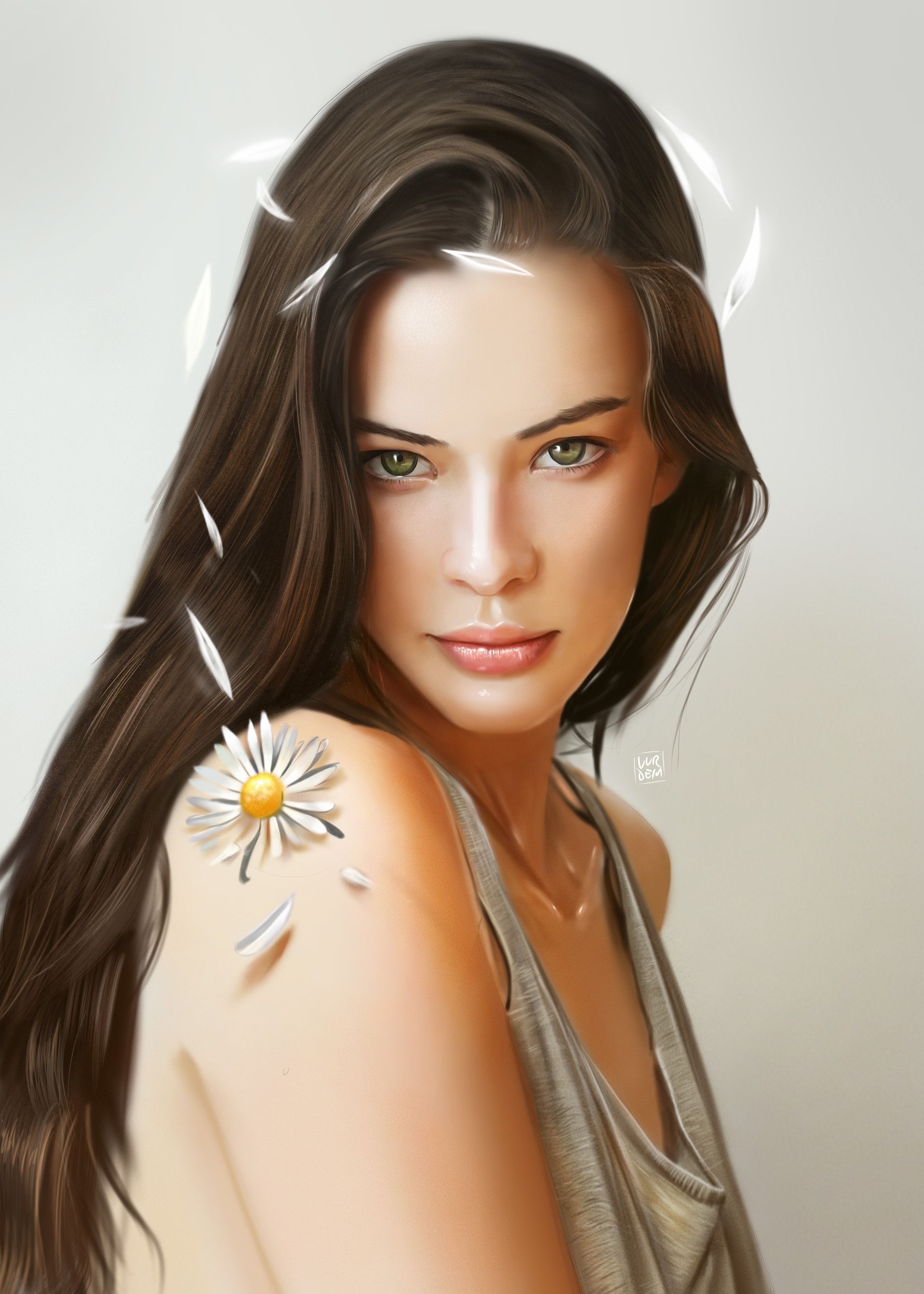 唯美浪漫清新时尚楚楚动人小编收集的高清美女头像插画合集