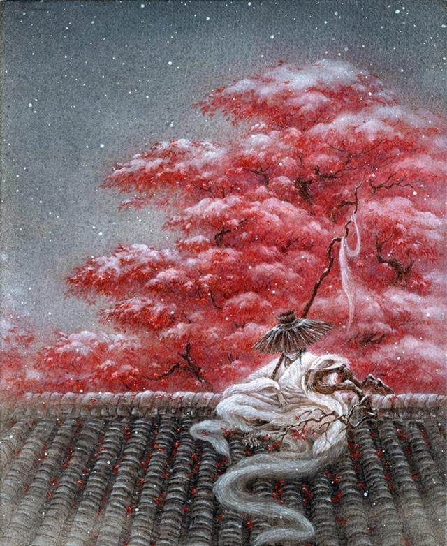 虚幻缥缈,亦真亦假,美轮美奂——神木·白槎《山海经》杉泽手绘(第2弹