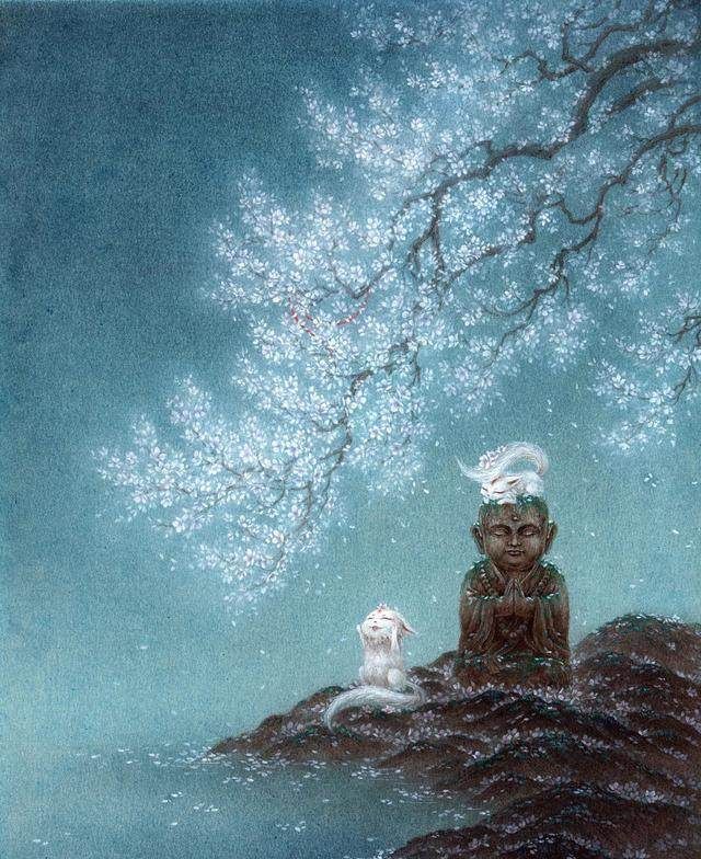 山海经杉泽手绘第2弹虚幻缥缈亦真亦假美轮美奂