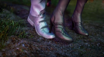 斗罗为什么玄机动画里很多人穿高跟鞋看朱竹清的操作就明白了