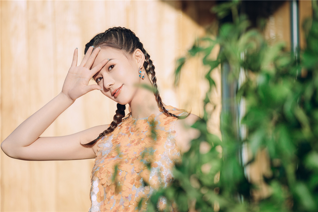 潘一祎清新写真潘一祎俏皮写真潘一祎夏日写真01潘