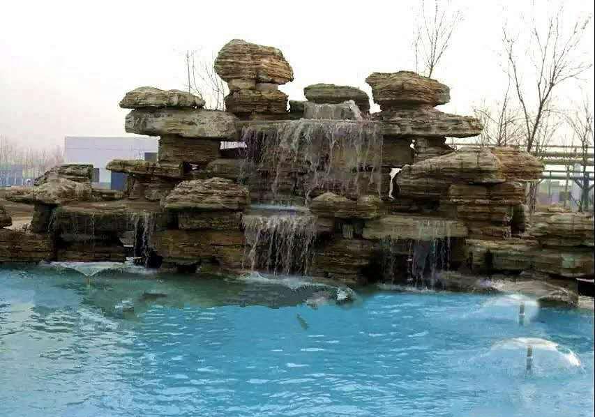 庭院假山流水瀑布在庭院中的作用