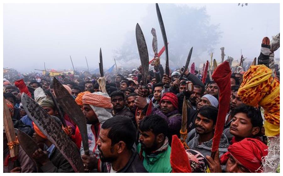 尼泊尔祭祀再起风波,3500头牛被圣徒砍杀遭全球批判