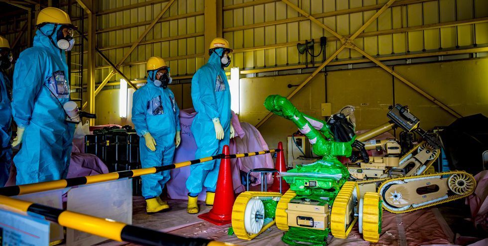 福岛核辐射将变成机器人修复!