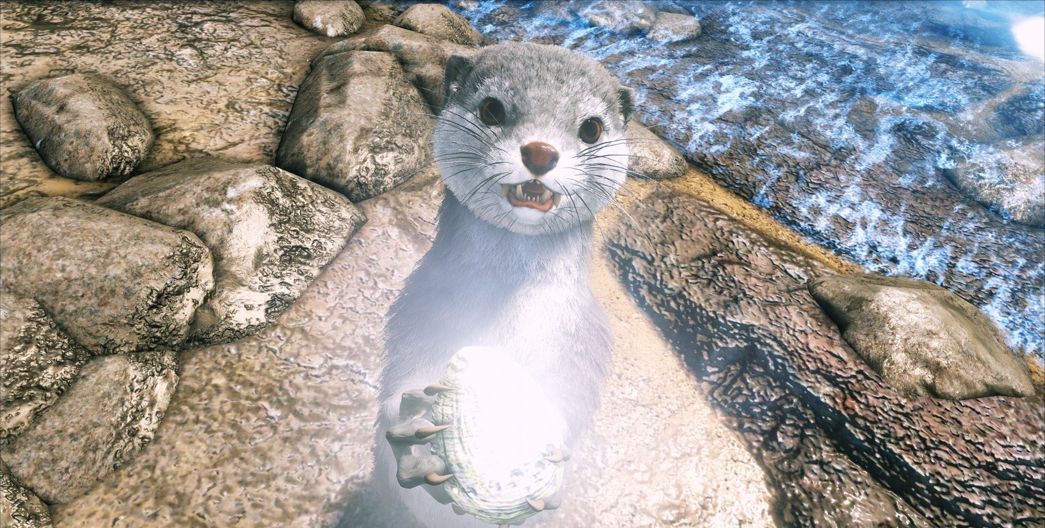 《方舟:生存进化》水獭萌照欣赏 萌你一脸血