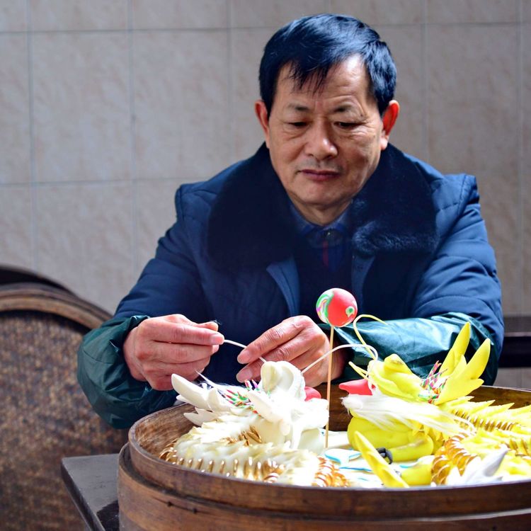 堆花糕团 传承百年的老手艺——非遗传人华焕仁