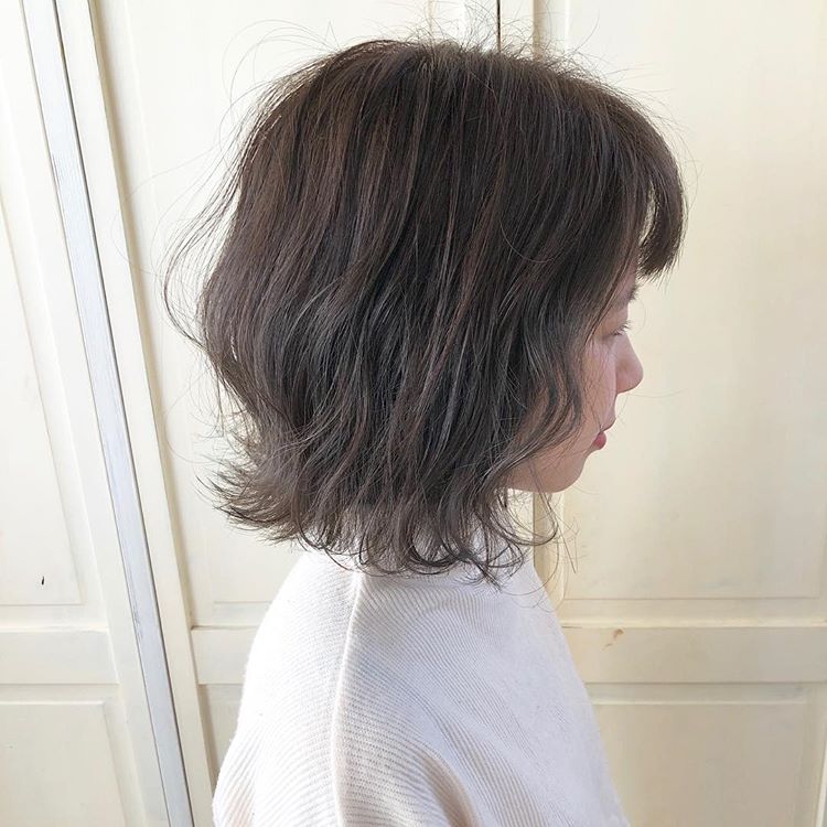 波波头烫微卷造型烫时尚流行又漂亮