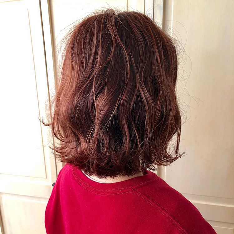 波波头烫微卷造型烫时尚流行又漂亮