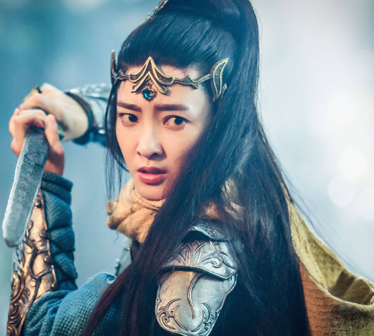 武动乾坤王丽坤版的绫清竹气质清冷出尘容貌胜过天仙