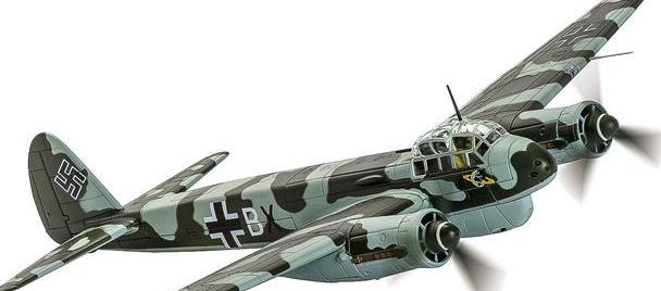 二战兵器全集被戈林称为神奇轰炸机的德国容克ju88轰炸机