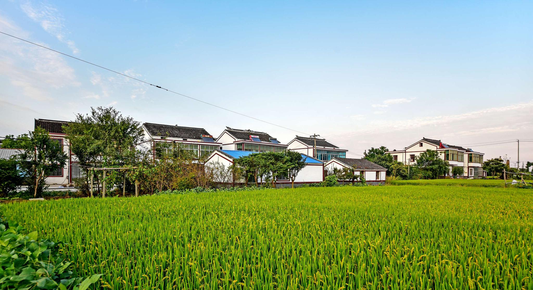 锡北镇袁巷新农村建设初见雏形,无锡锡山.