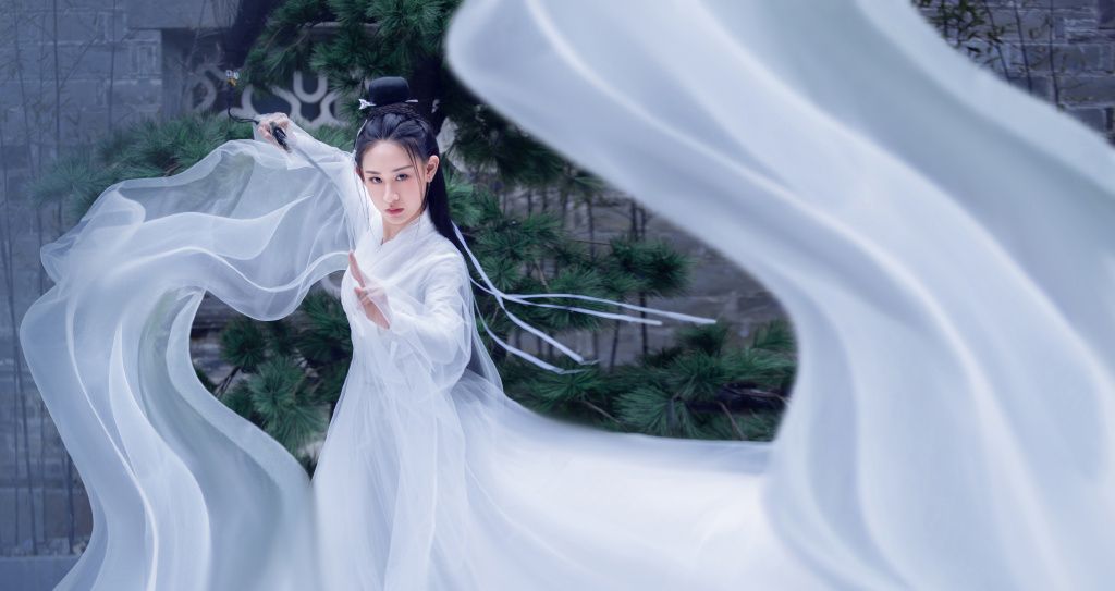 吴雨珏古装造型,女侠小米