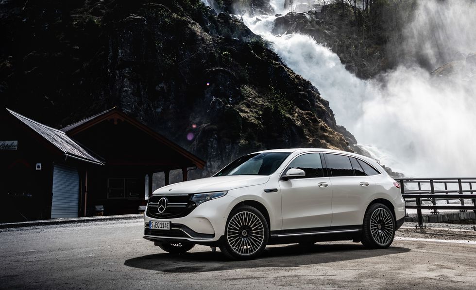 即将上市的全新奔驰eqc400!