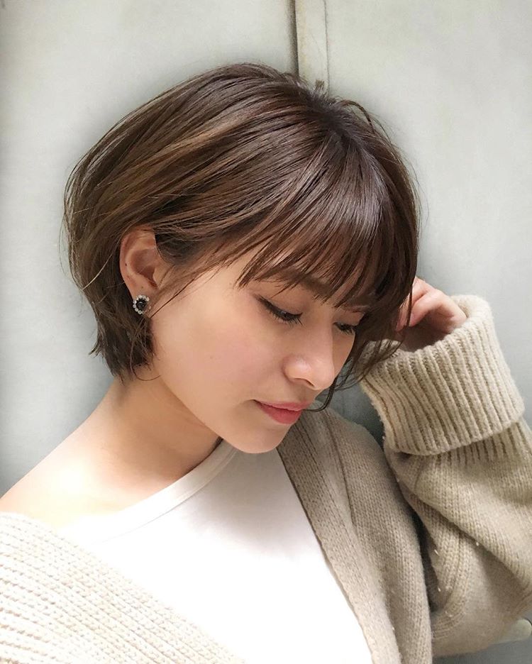 女生三十岁以后就应该剪这样的短发一定不后悔