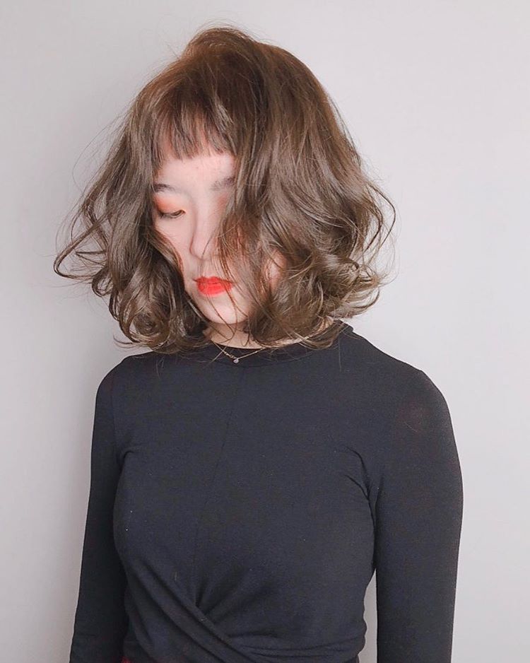 波波头这样烫一烫你也可以很时尚