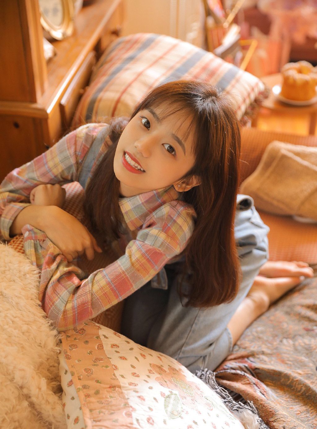 可爱校花私房照写真_高清图集_新浪网