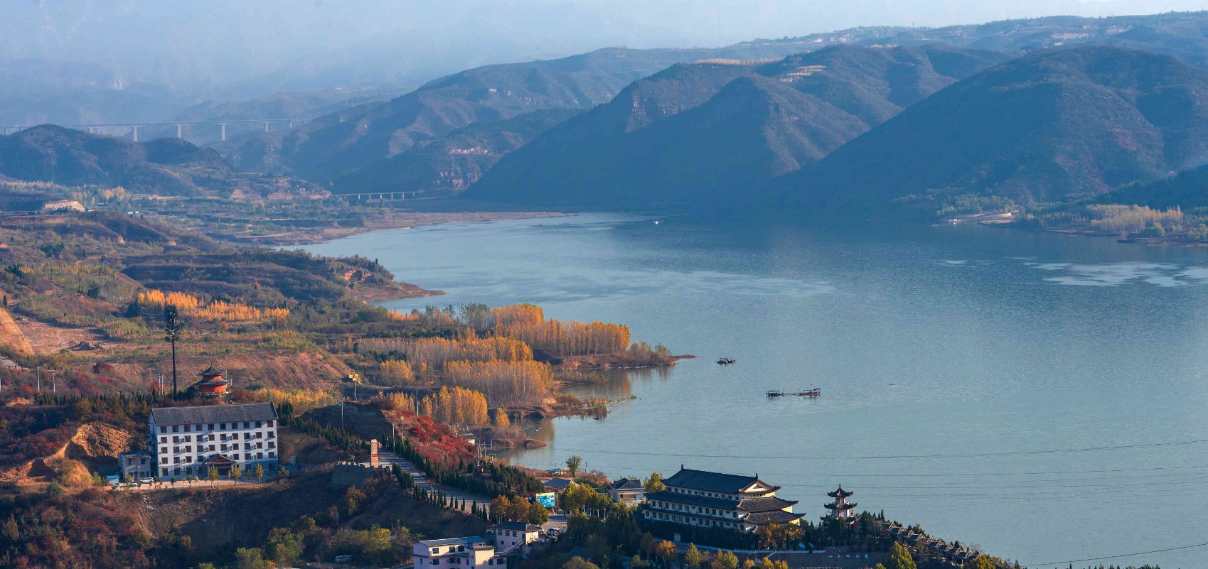 河南济源:美丽母亲河风光无限