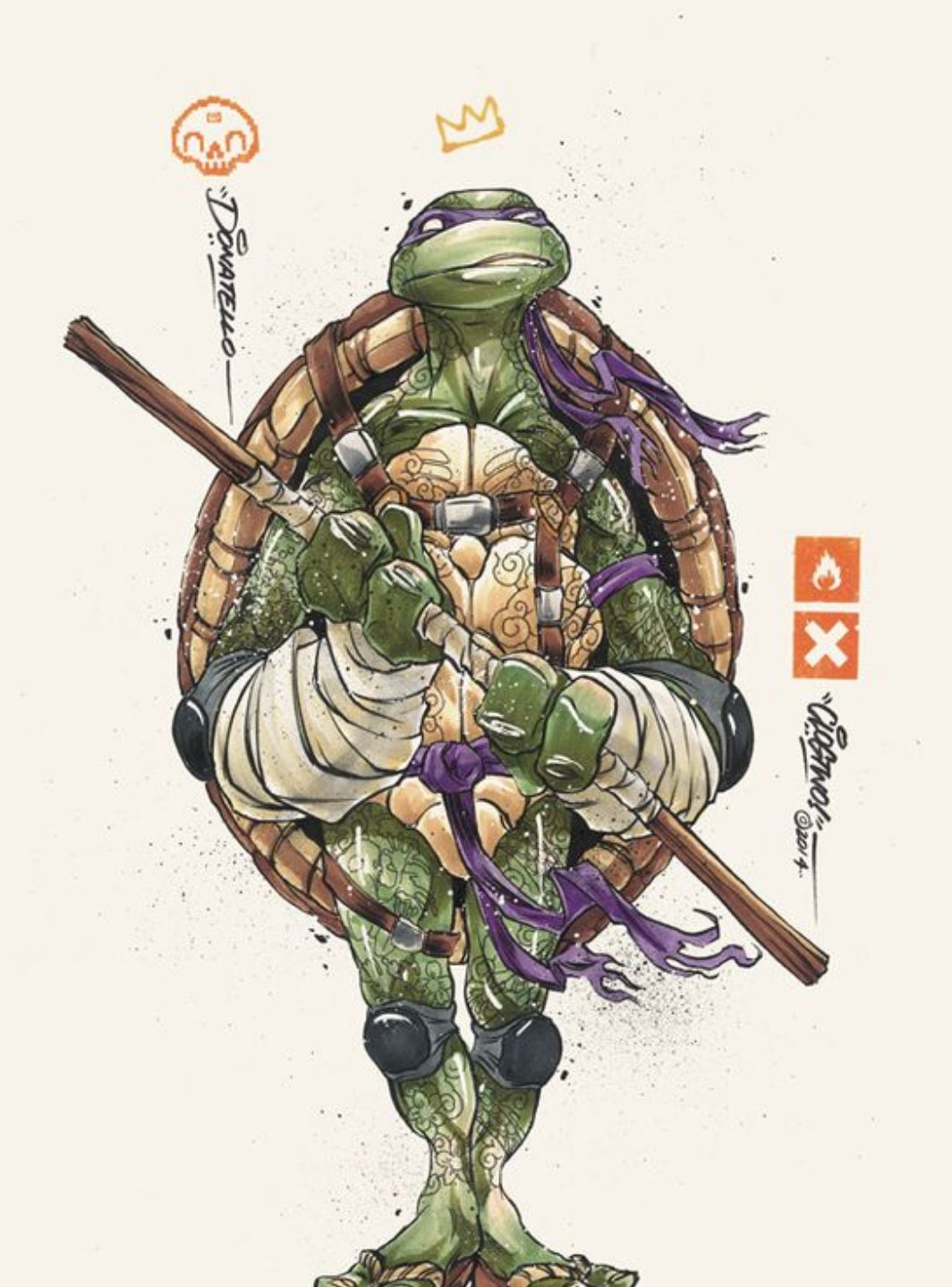 动漫人物《忍者神龟》:画风独特的造型欣赏_新浪新闻