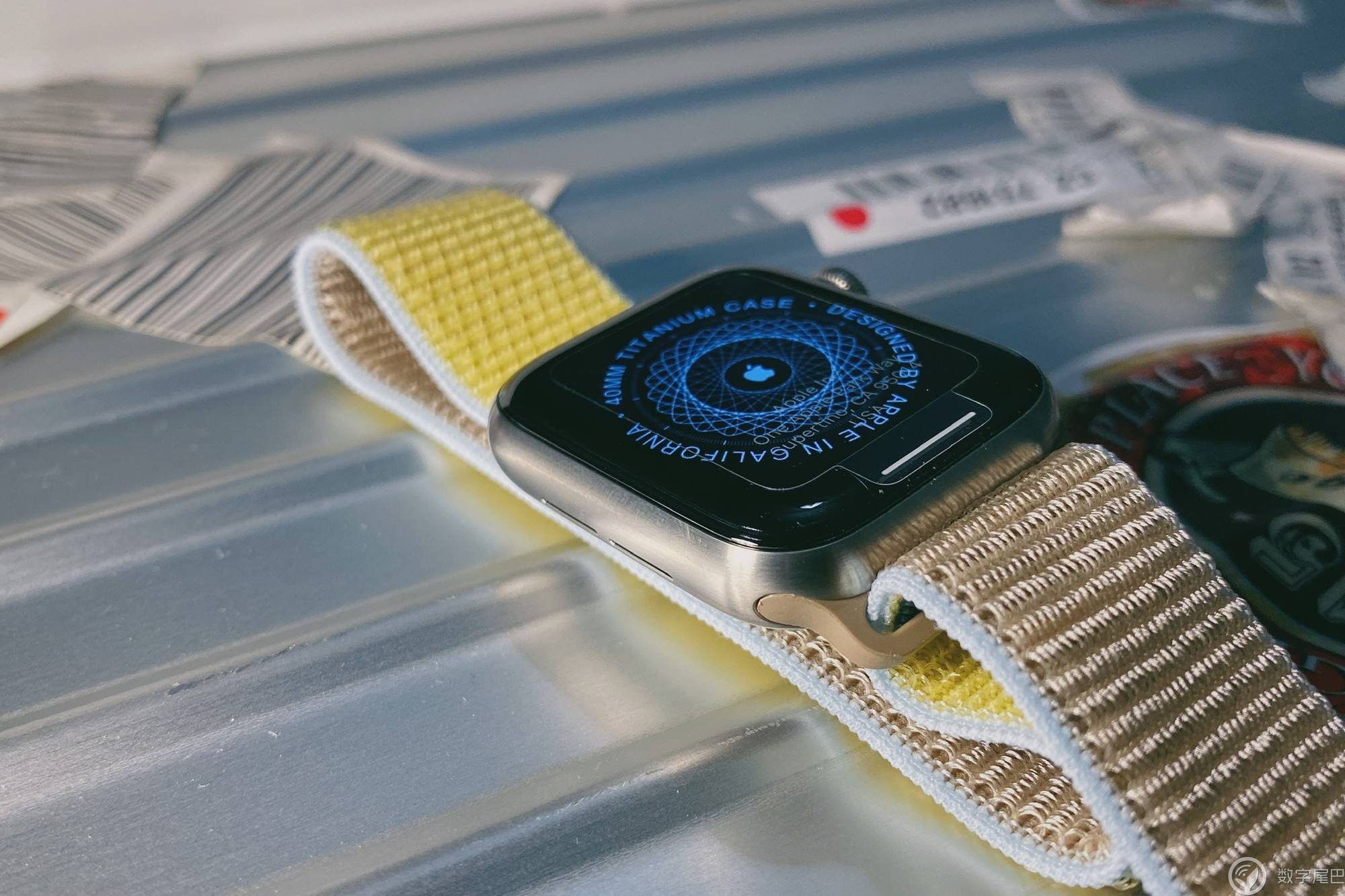 钛金apple watch edition s5 开箱 & 搭配图赏