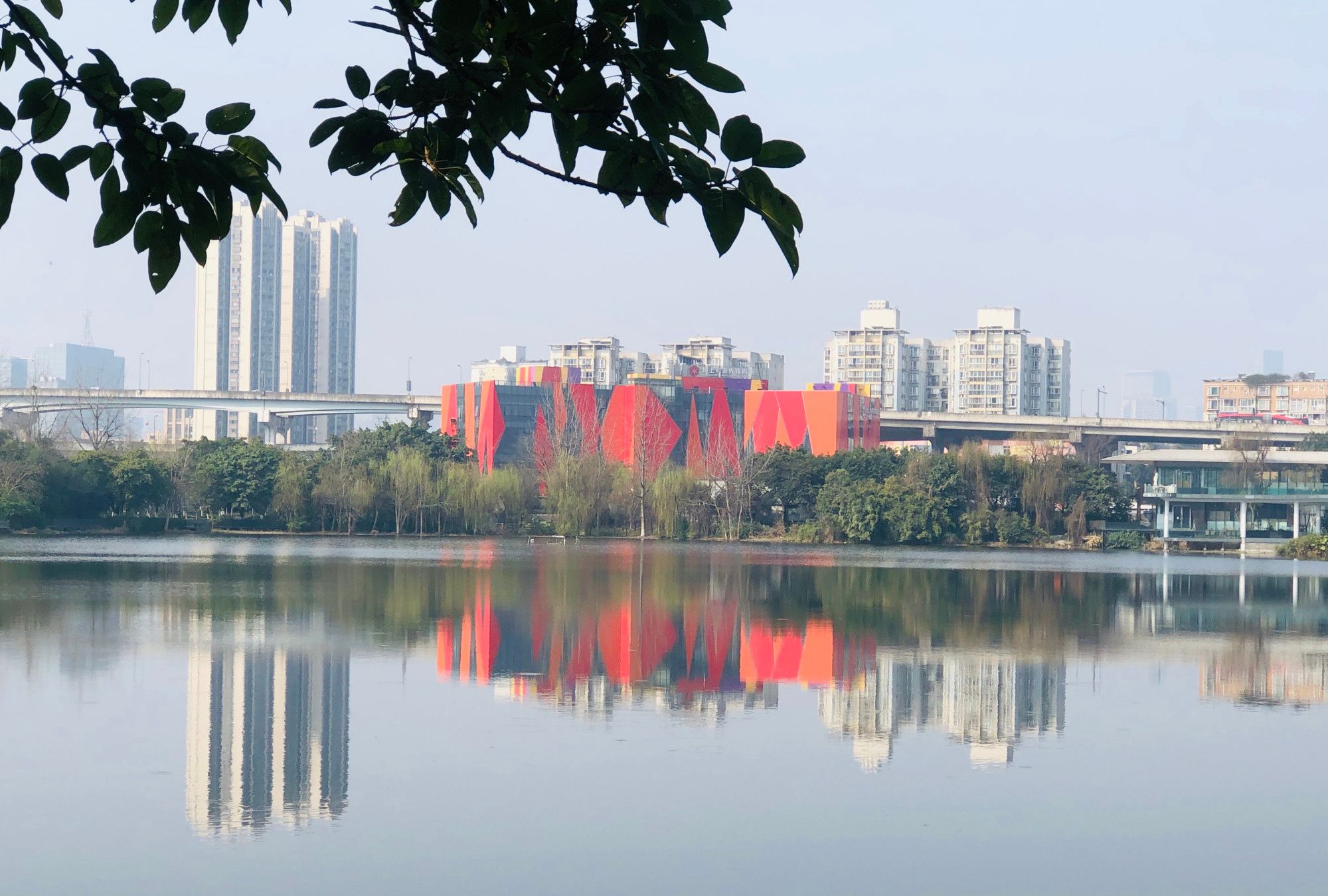 成都东湖公园,风景如画