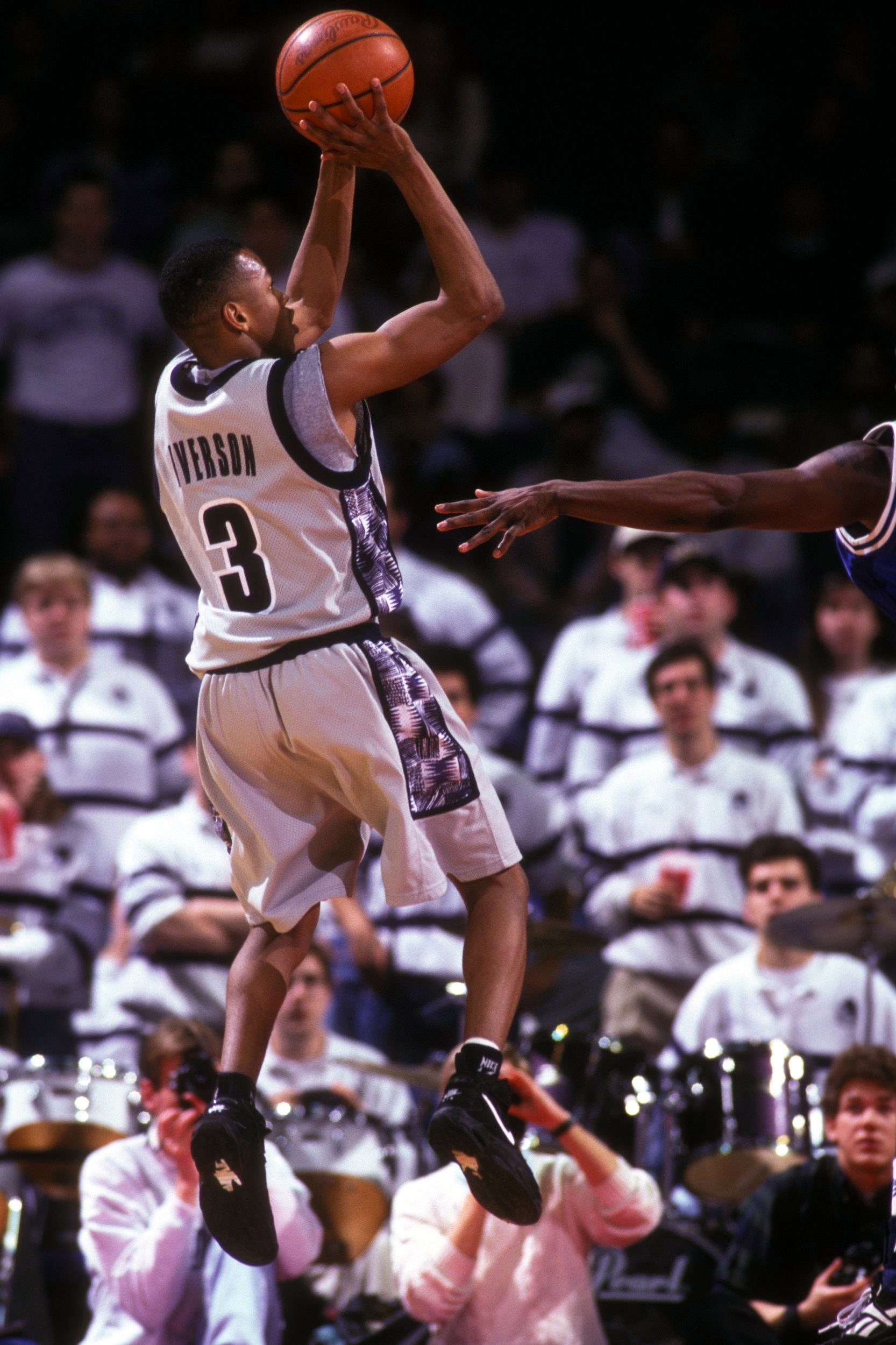 艾弗森大学时期的珍贵照片,没多少人看过啊!