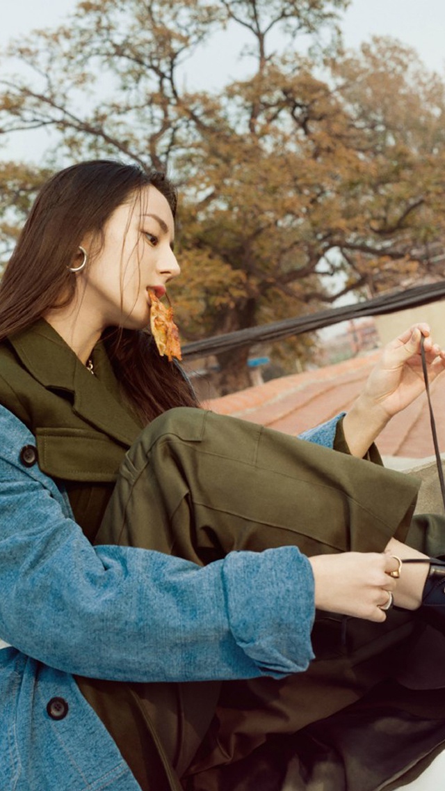 人气女明星迪丽热巴可盐可甜精选美女写真