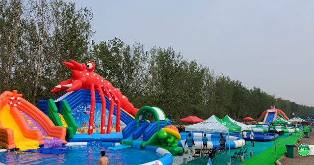 海淀上庄稻香花海水上乐园7月18日正式对方开放