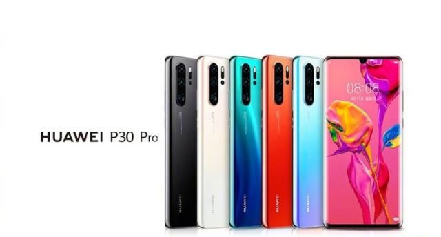 华为p30和p30pro国内发布oled屏屏幕指纹颜值出众