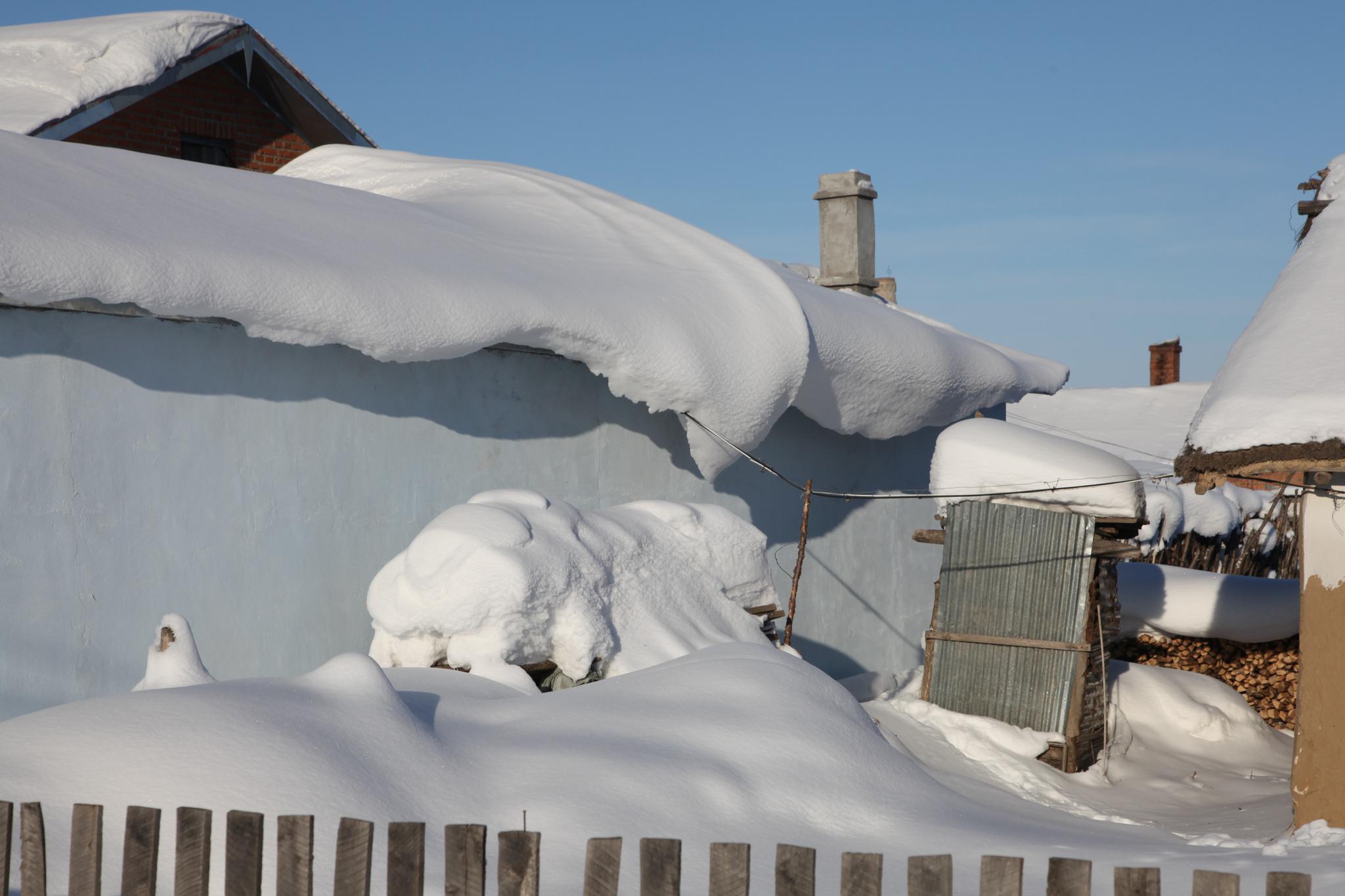 一位东北妹子镜头下的屯子,处处散发着自然之美,可见异国风光