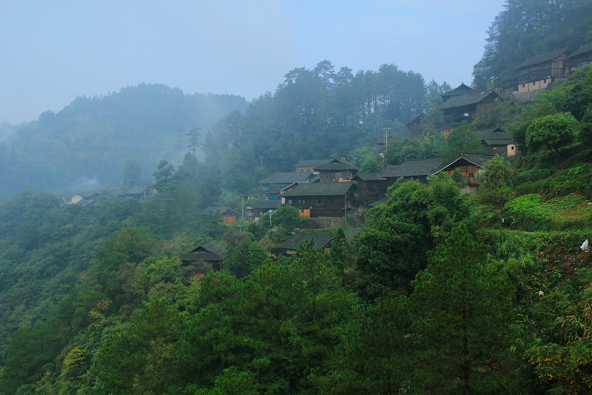 美丽的黔东南:苗岭的早晨_高清图集_新浪网