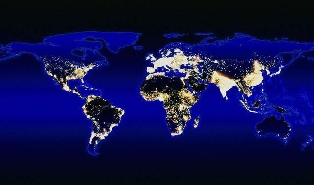 地图看世界;2018年地球有多少人口及世界人口