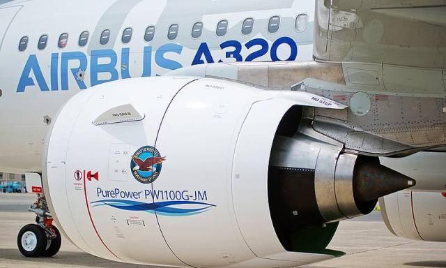 普惠向川航交付中国第100架选装gtf发动机的a320neo系列飞机
