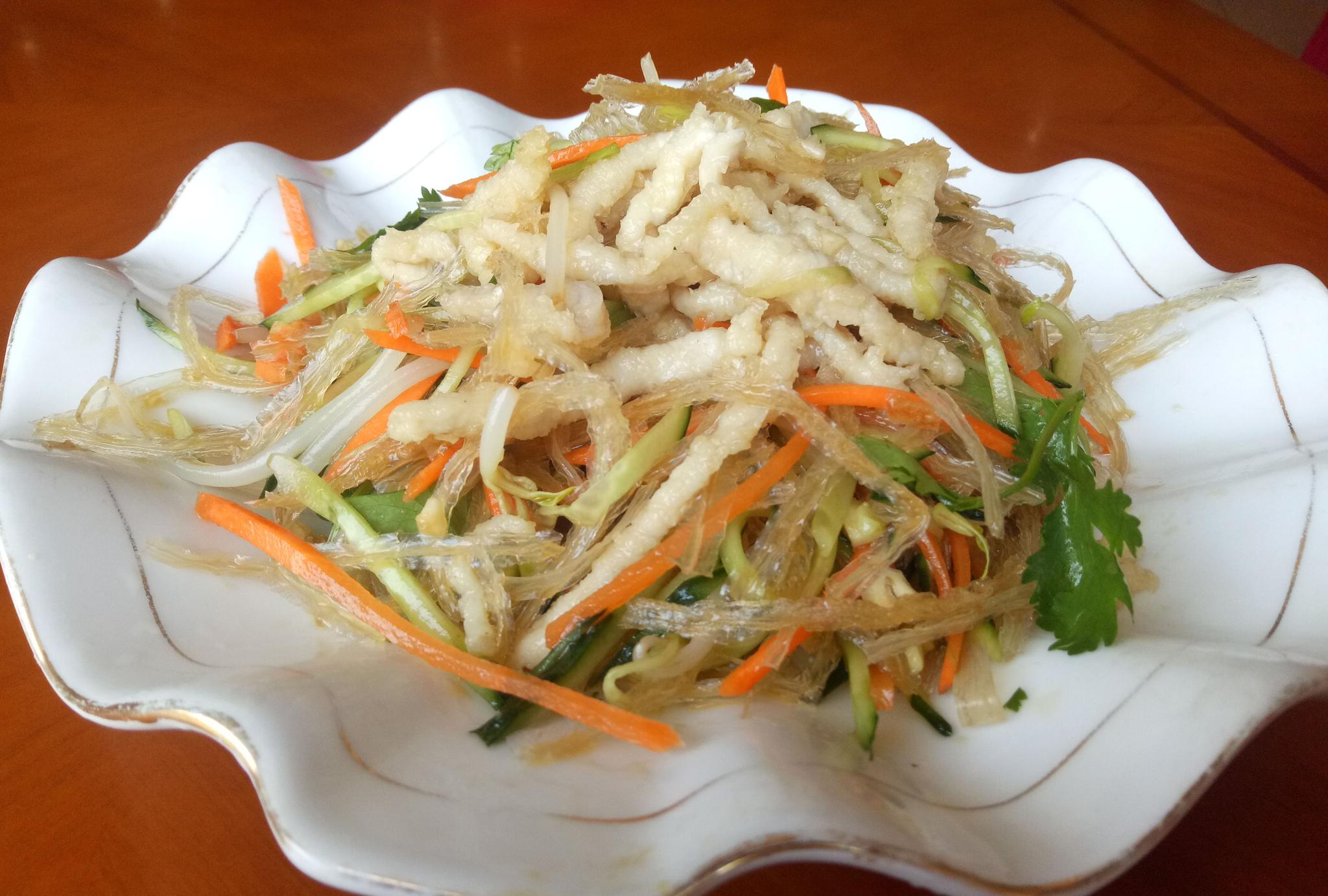 夏天爽口菜冻粉里脊丝