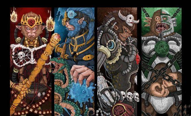 混世四猴都是孙悟空?从他们的兵器就可以看出?