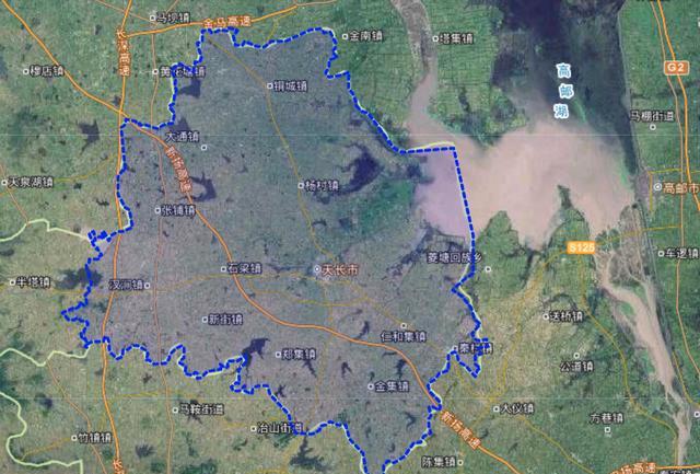 介绍安徽省滁州市天长市深入江苏省的境内修铁路都是必经之路