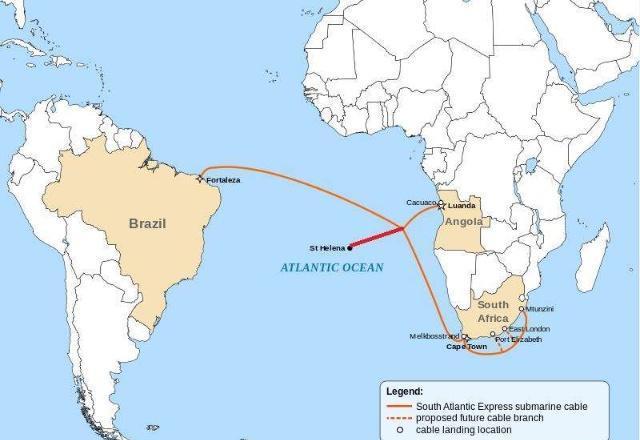 拿破仑流放的圣赫勒拿岛究竟有多偏僻?从地图上看,一目了然