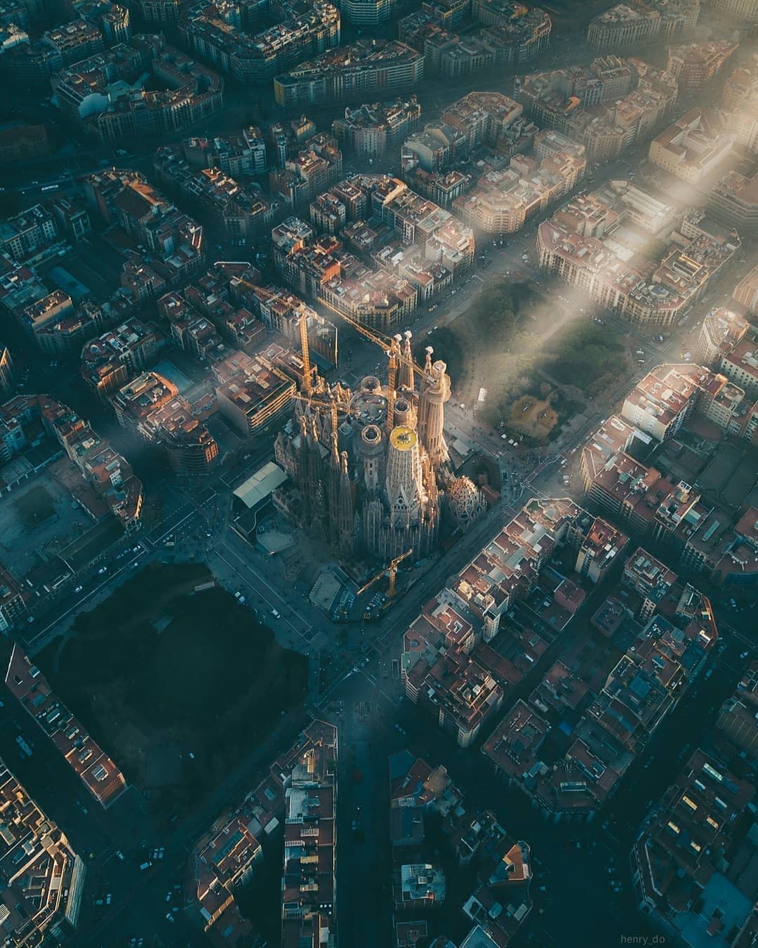 摄影欣赏神奇的巴塞罗那美到不忍离去航拍大片无比震惊