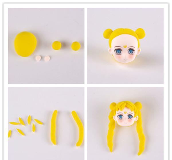 美少女战士粘土手办来啦!图文教程很详细