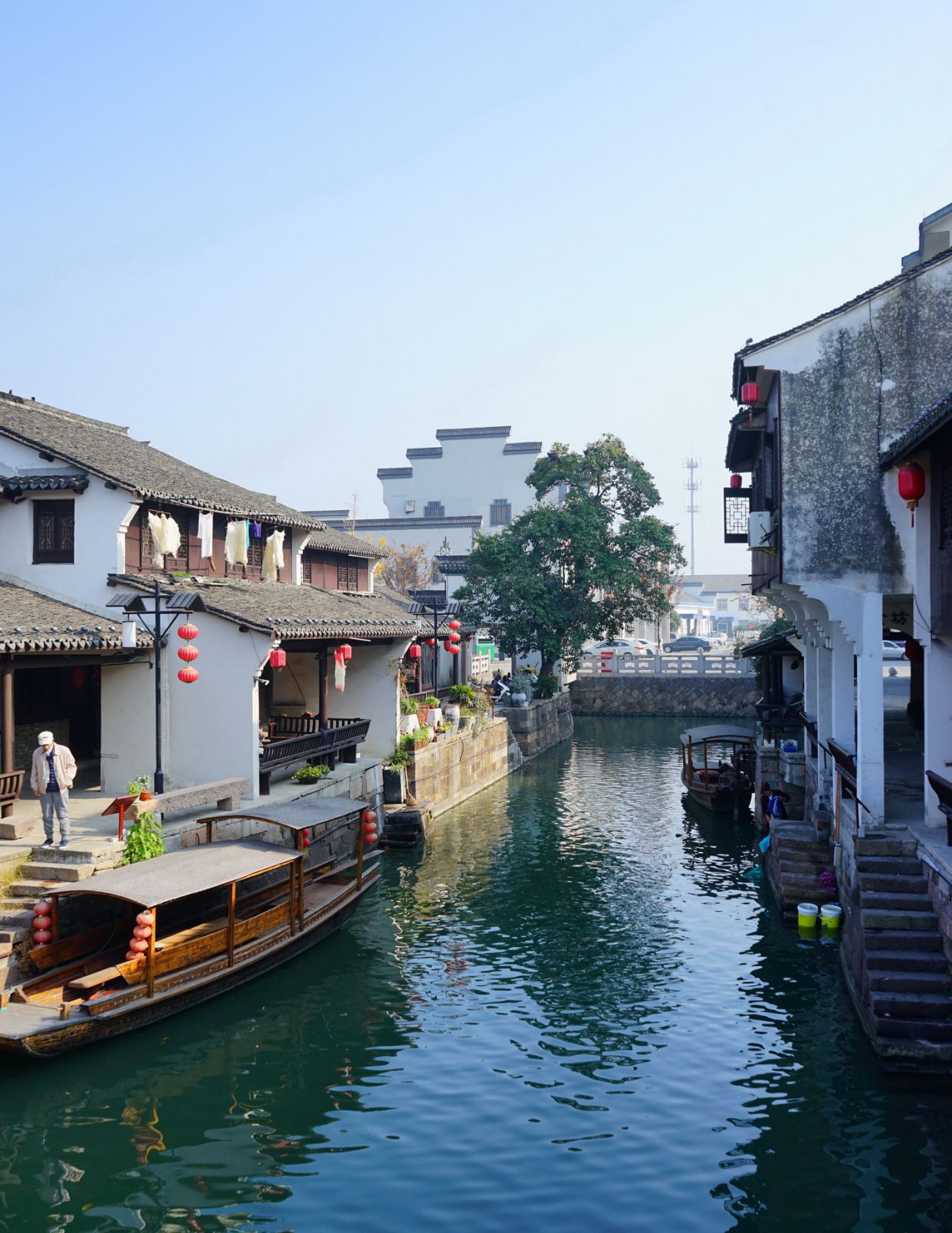 初冬的湖州新市古镇_高清图集_新浪网