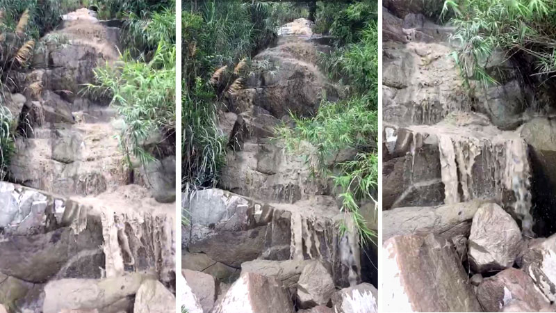福建福鼎一“三无”砂石厂非法生产,严重污染大海和林地