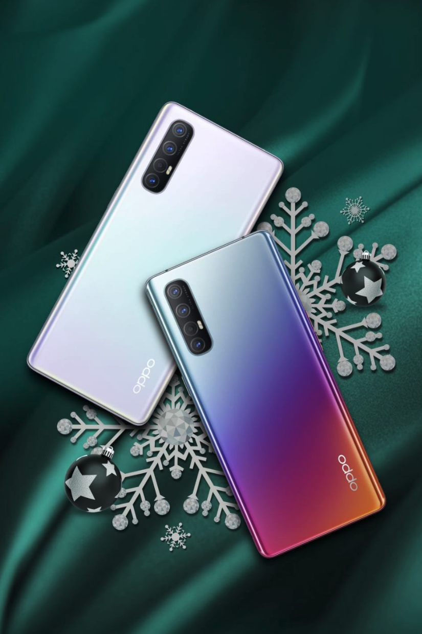 新一代的颜值担当opporeno3pro圣诞美图来袭这颜值满分