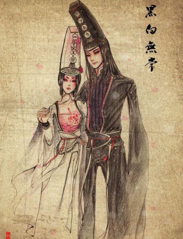 黑白无常和牛头马面的来历分别是什么他们是怎么分工的