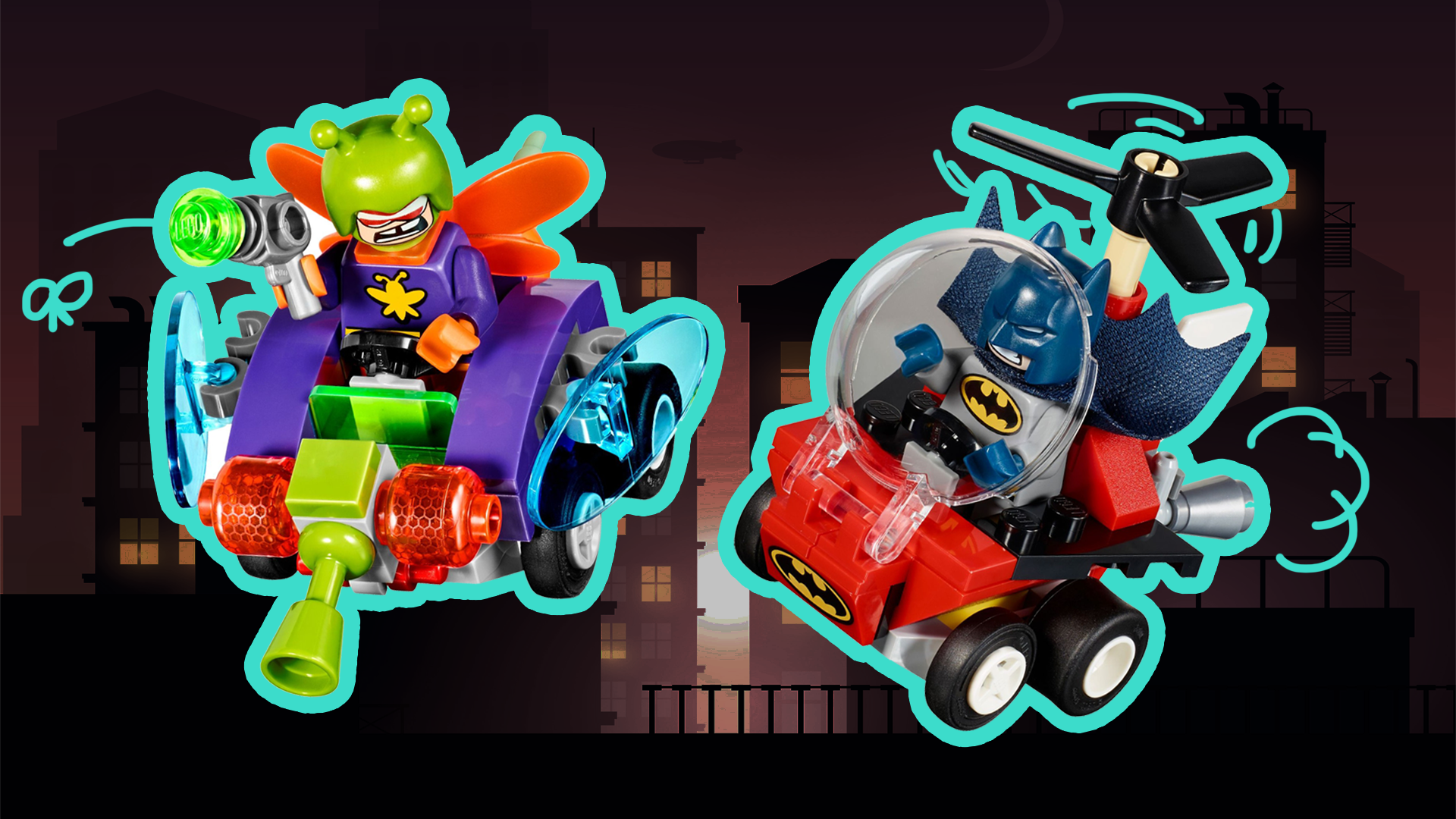 反派也能很可爱乐高迷你战车76069蝙蝠侠对战杀手蛾图文简评