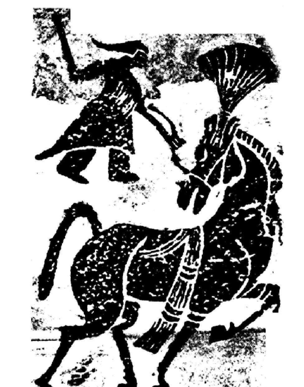 汉画像石——马(3)|画像石|绥德|陕西_新浪新闻